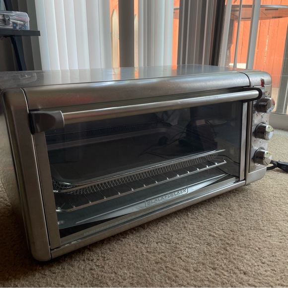 black + decker Kitchen Black Decker Air Fry Toaster Oven Poshmark